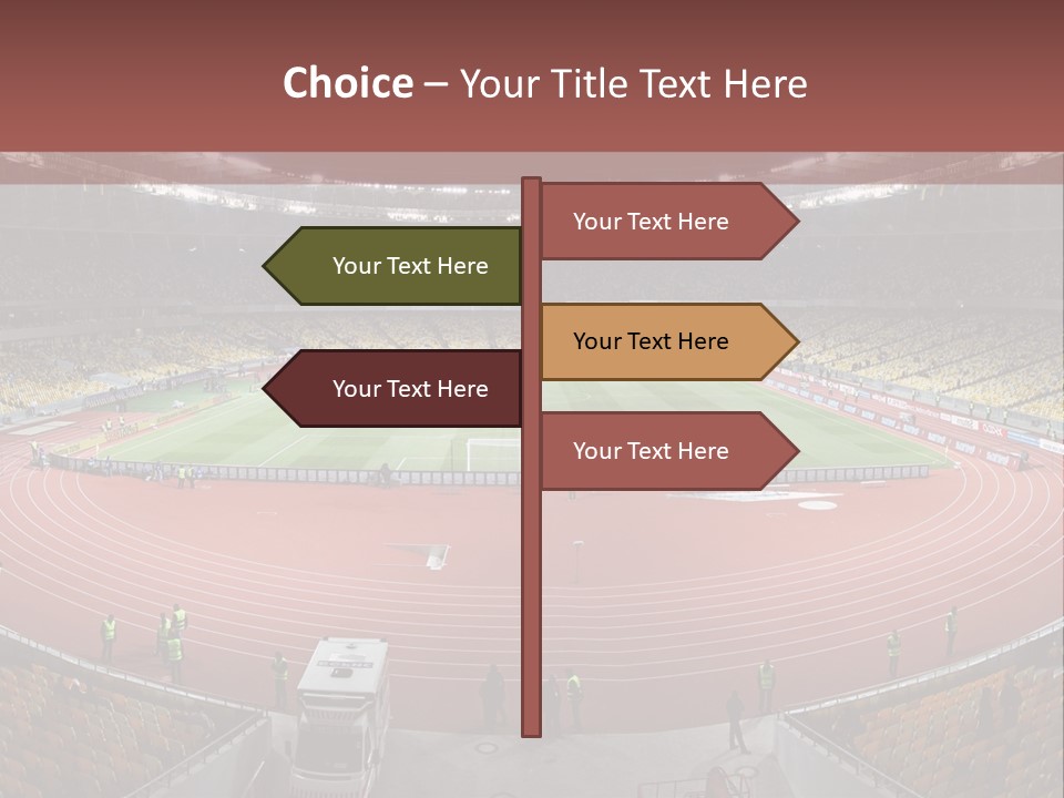 Football Field PowerPoint Template