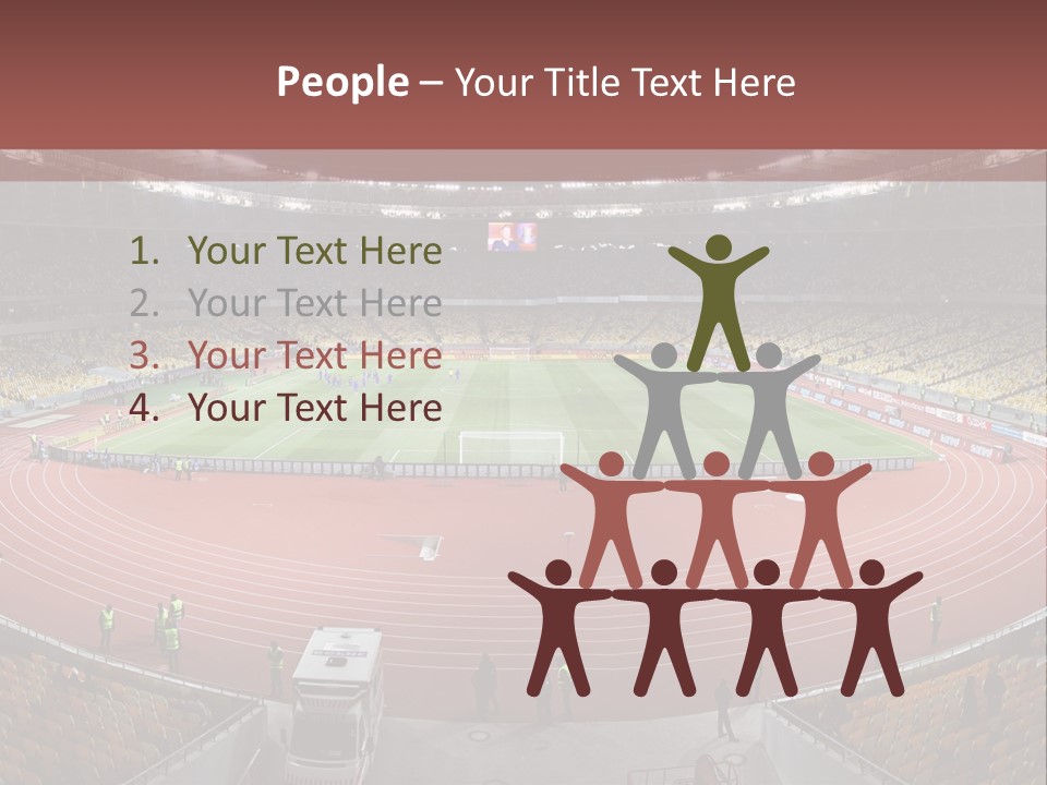 Football Field PowerPoint Template