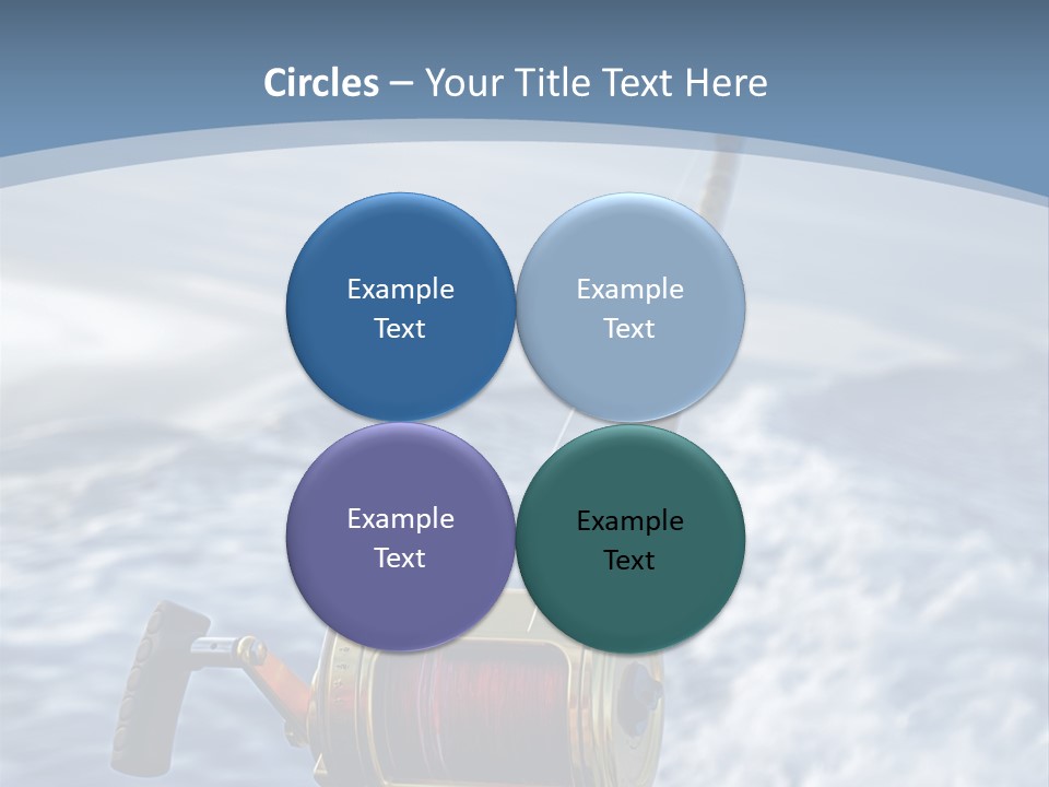 Fishing Rod PowerPoint Template