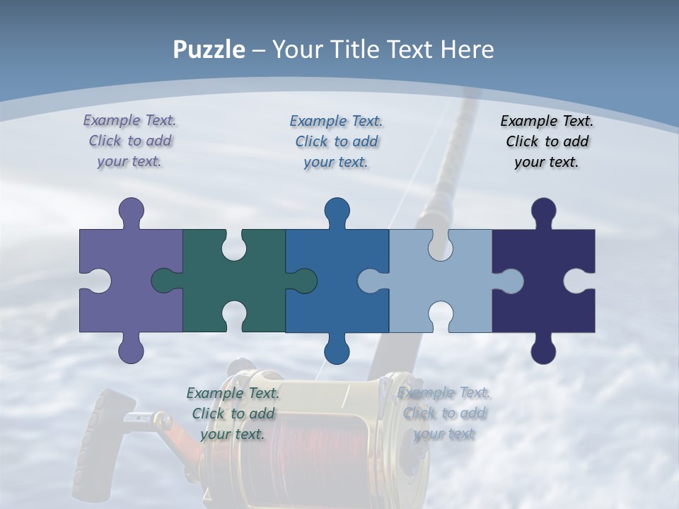 Fishing Rod PowerPoint Template