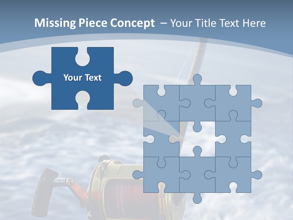 Fishing Rod PowerPoint Template