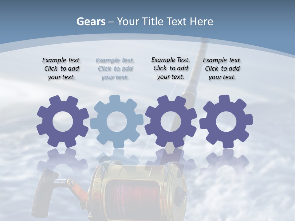 Fishing Rod PowerPoint Template