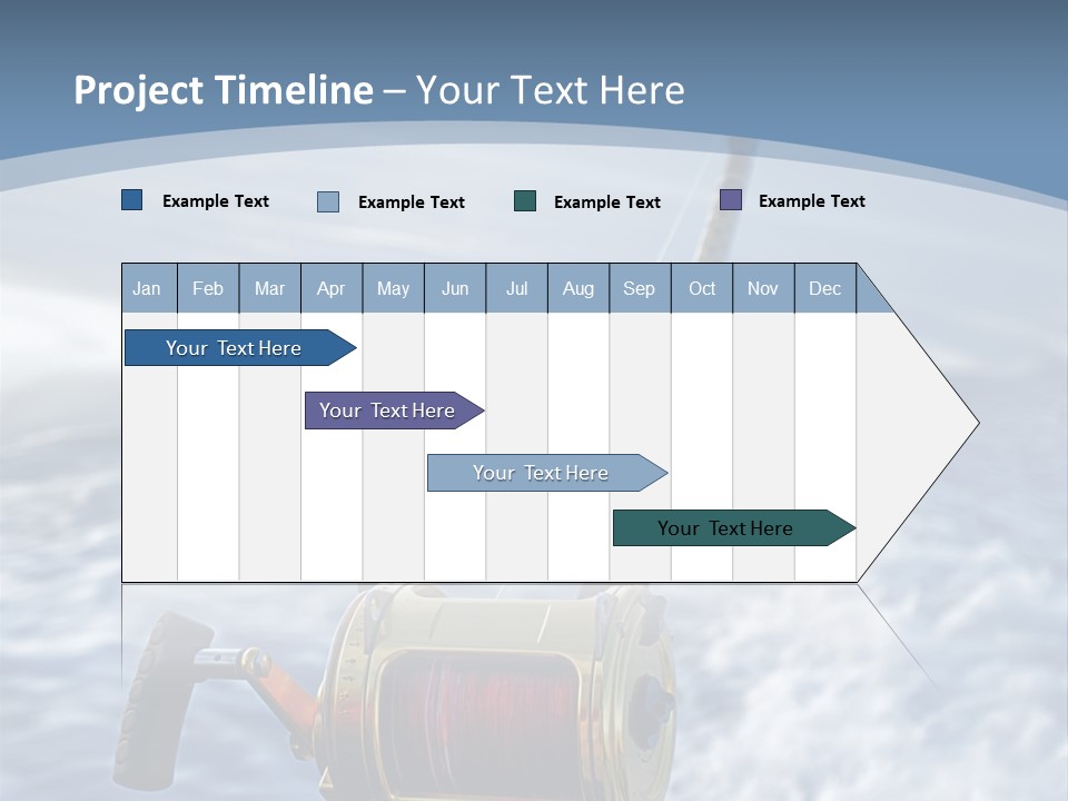 Fishing Rod PowerPoint Template