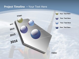 Fishing Rod PowerPoint Template