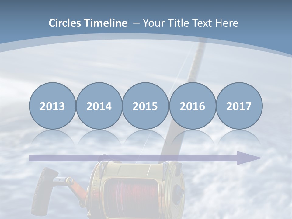 Fishing Rod PowerPoint Template