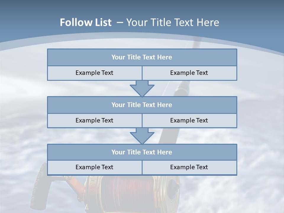 Fishing Rod PowerPoint Template