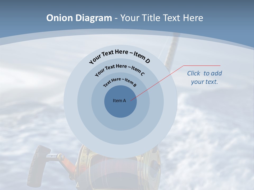 Fishing Rod PowerPoint Template