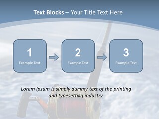 Fishing Rod PowerPoint Template