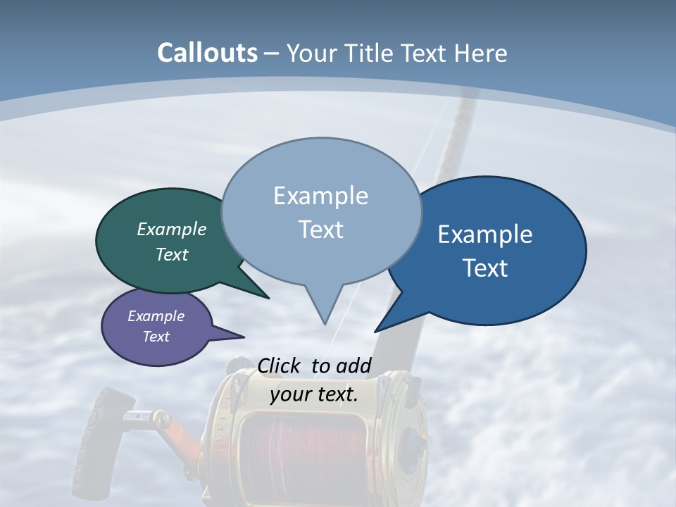 Fishing Rod PowerPoint Template