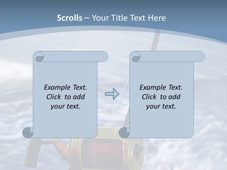 Fishing Rod PowerPoint Template