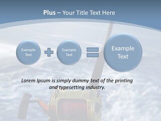 Fishing Rod PowerPoint Template