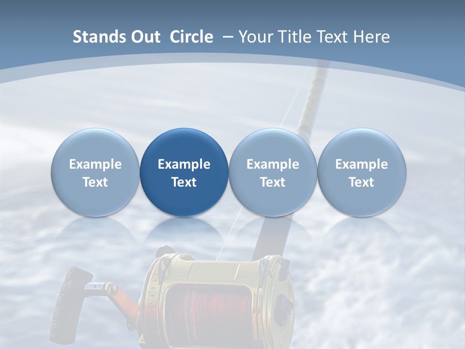 Fishing Rod PowerPoint Template