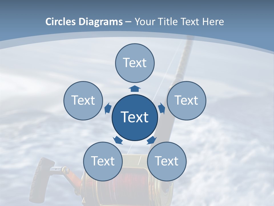 Fishing Rod PowerPoint Template