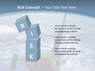 Fishing Rod PowerPoint Template