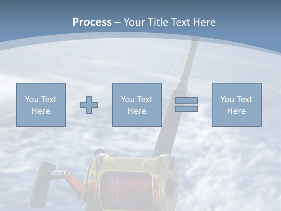 Fishing Rod PowerPoint Template