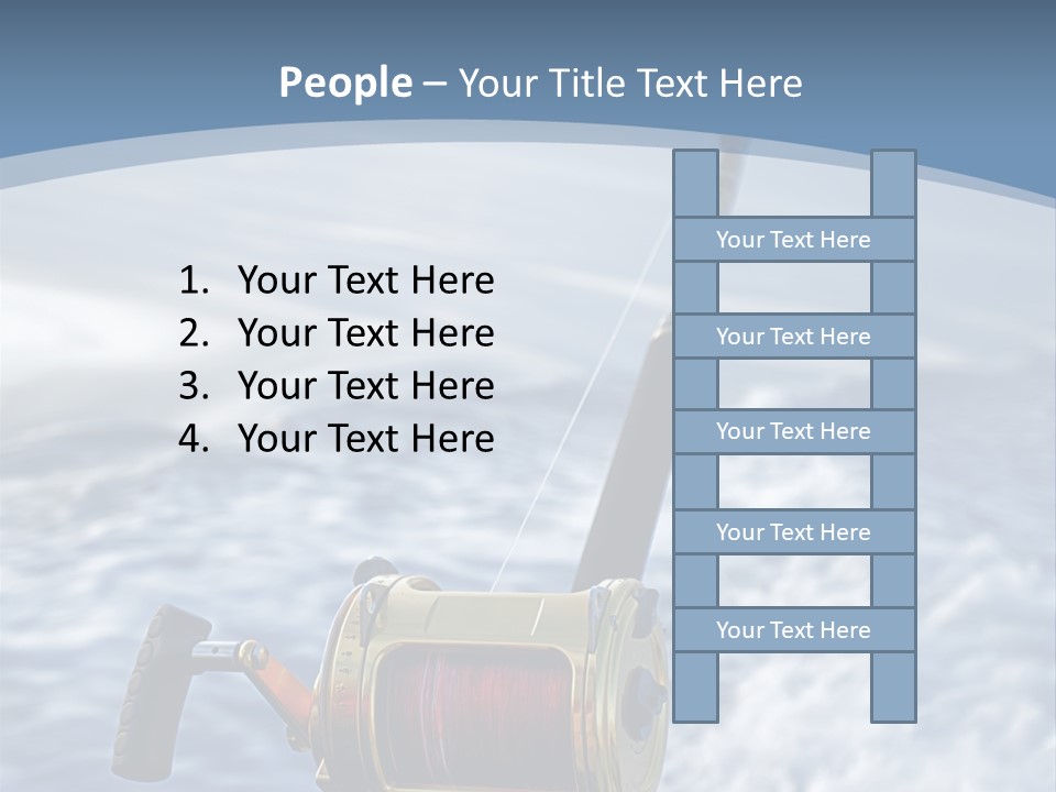 Fishing Rod PowerPoint Template