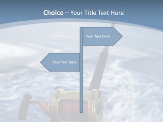 Fishing Rod PowerPoint Template