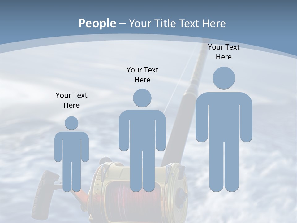 Fishing Rod PowerPoint Template