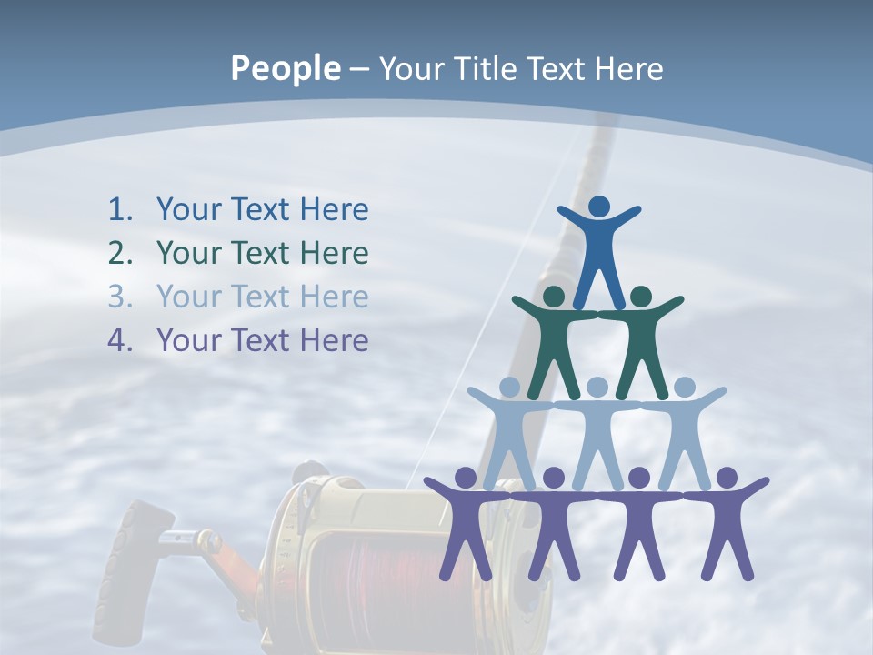 Fishing Rod PowerPoint Template
