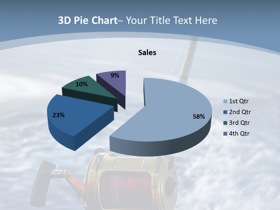 Fishing Rod PowerPoint Template