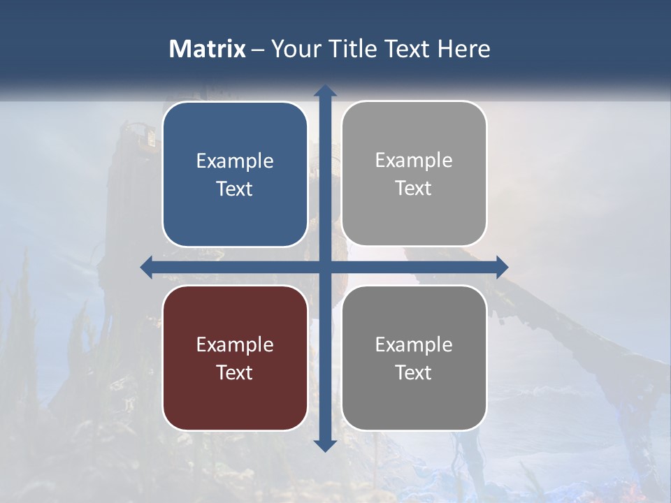 Castle On The Top PowerPoint Template