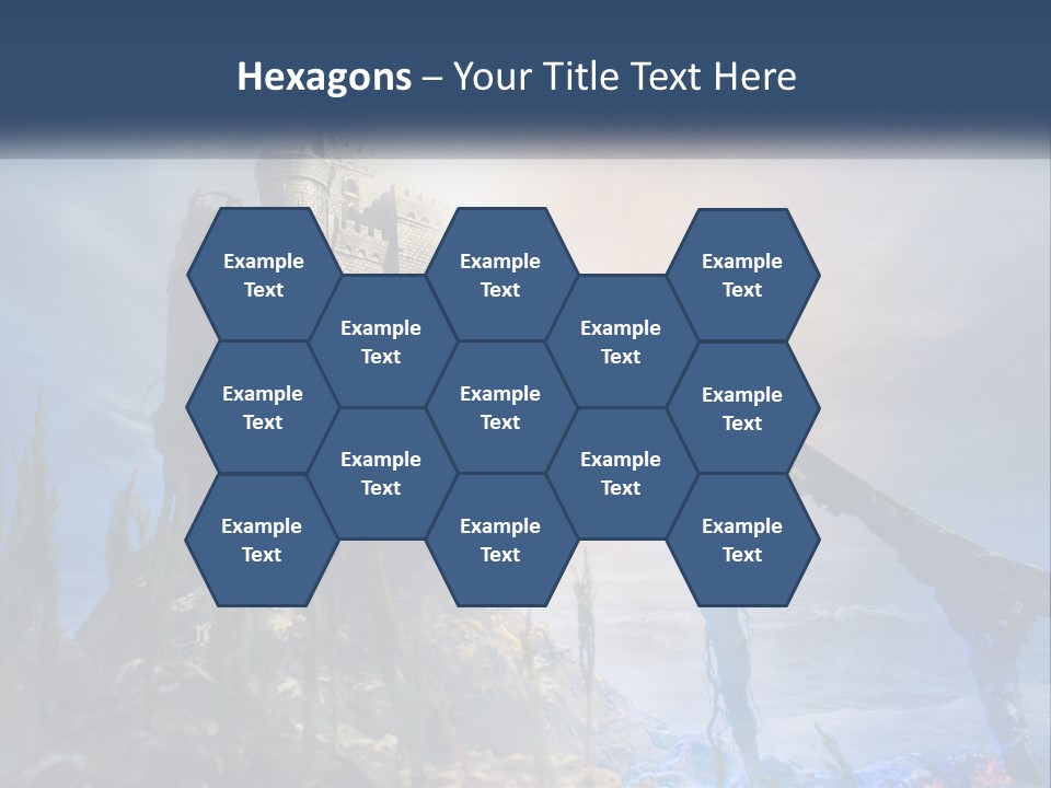 Castle On The Top PowerPoint Template