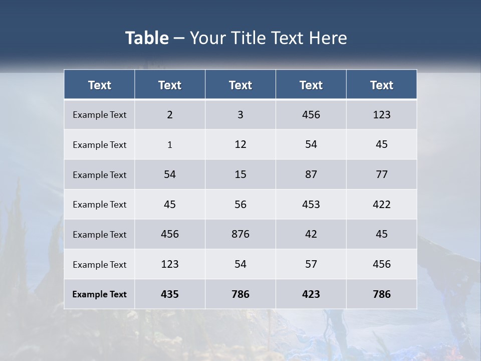 Castle On The Top PowerPoint Template