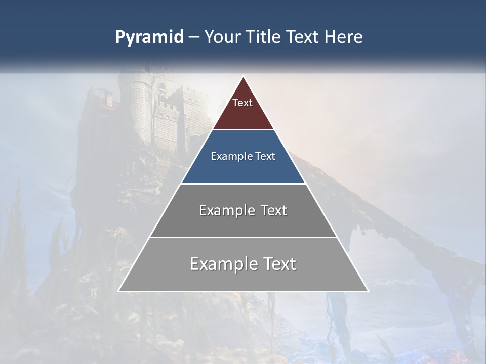 Castle On The Top PowerPoint Template