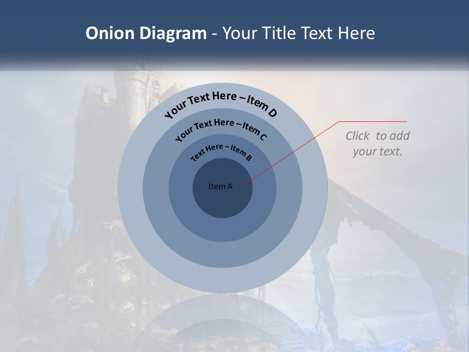 Castle On The Top PowerPoint Template