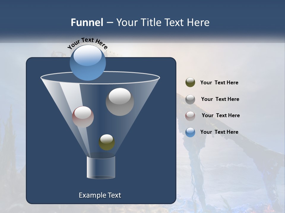 Castle On The Top PowerPoint Template