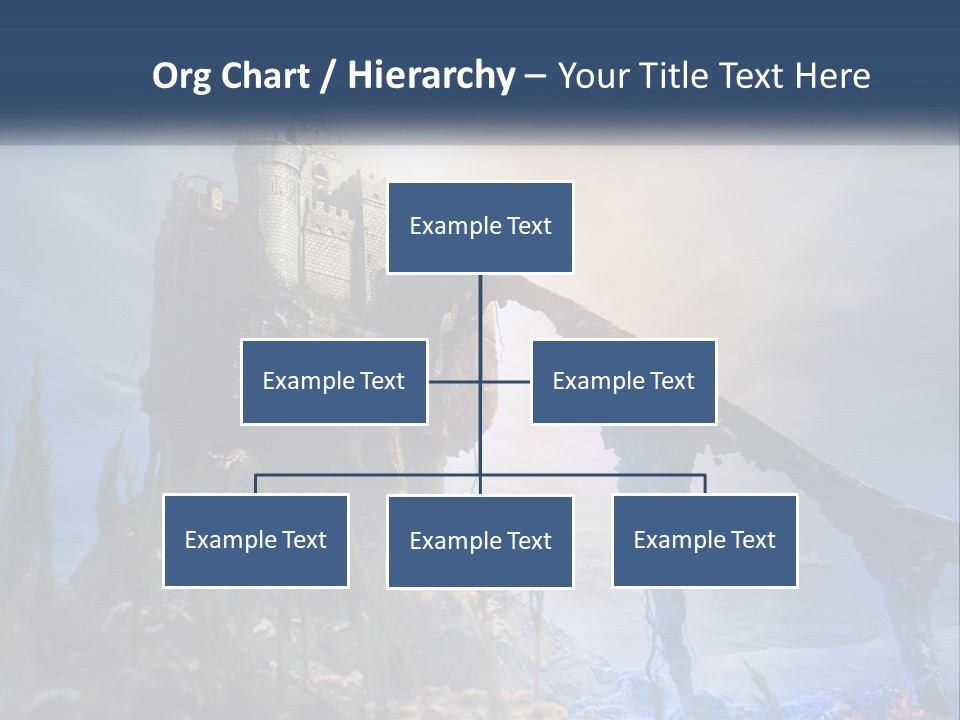 Castle On The Top PowerPoint Template