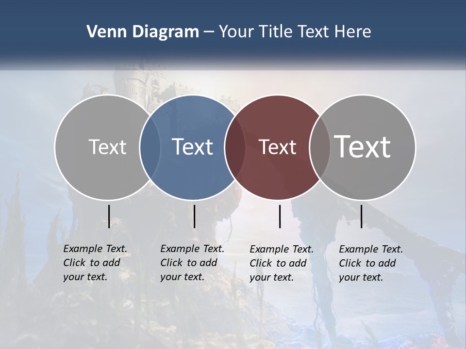 Castle On The Top PowerPoint Template