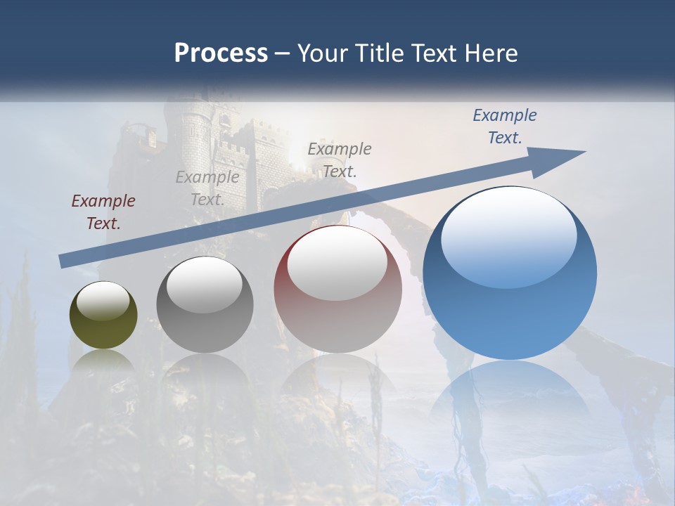 Castle On The Top PowerPoint Template