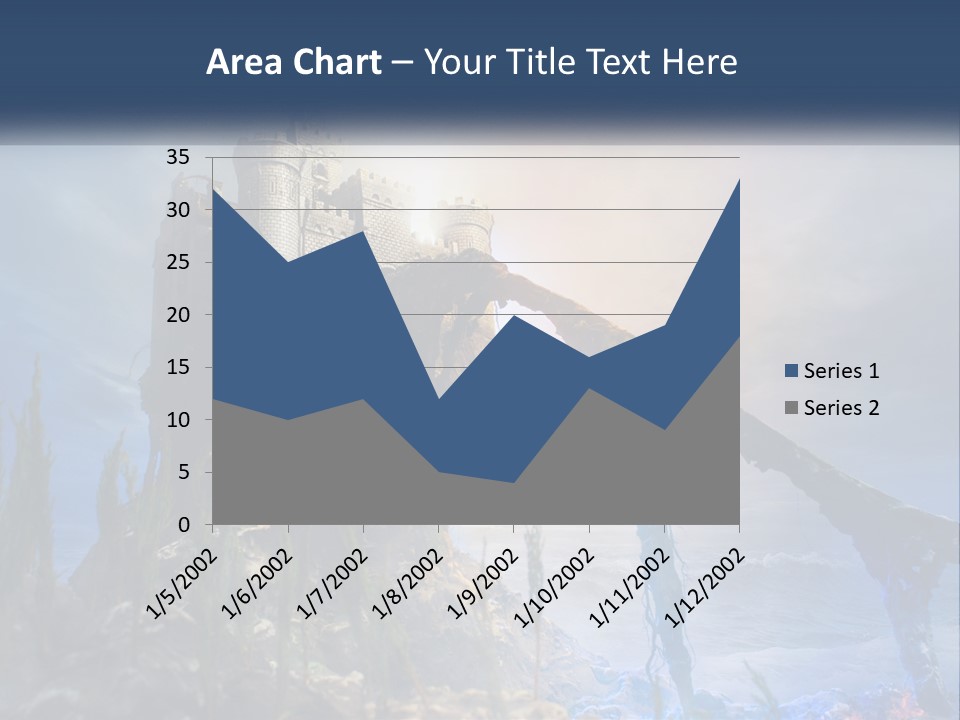 Castle On The Top PowerPoint Template