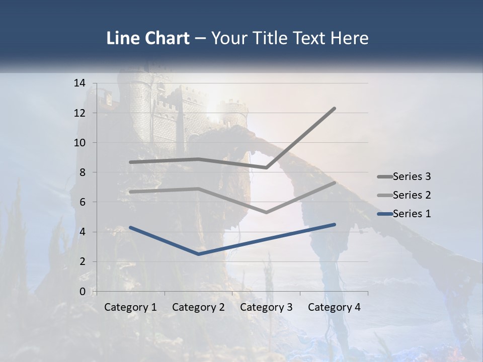 Castle On The Top PowerPoint Template