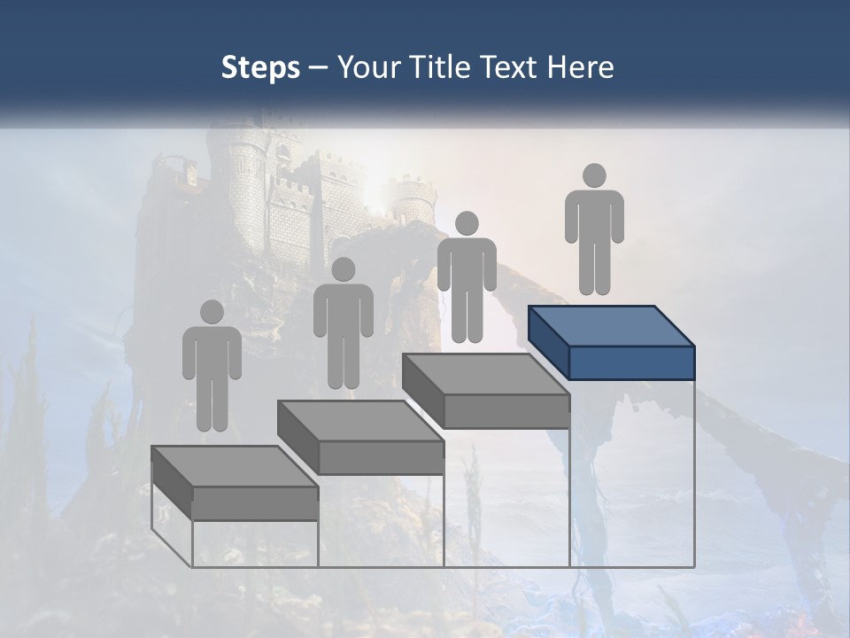 Castle On The Top PowerPoint Template