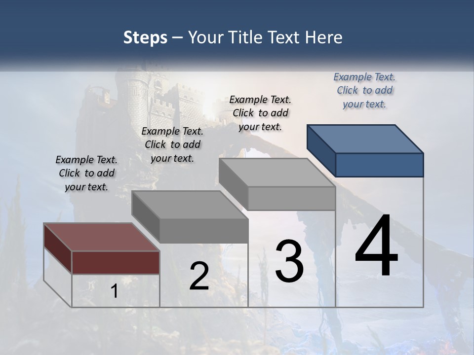Castle On The Top PowerPoint Template
