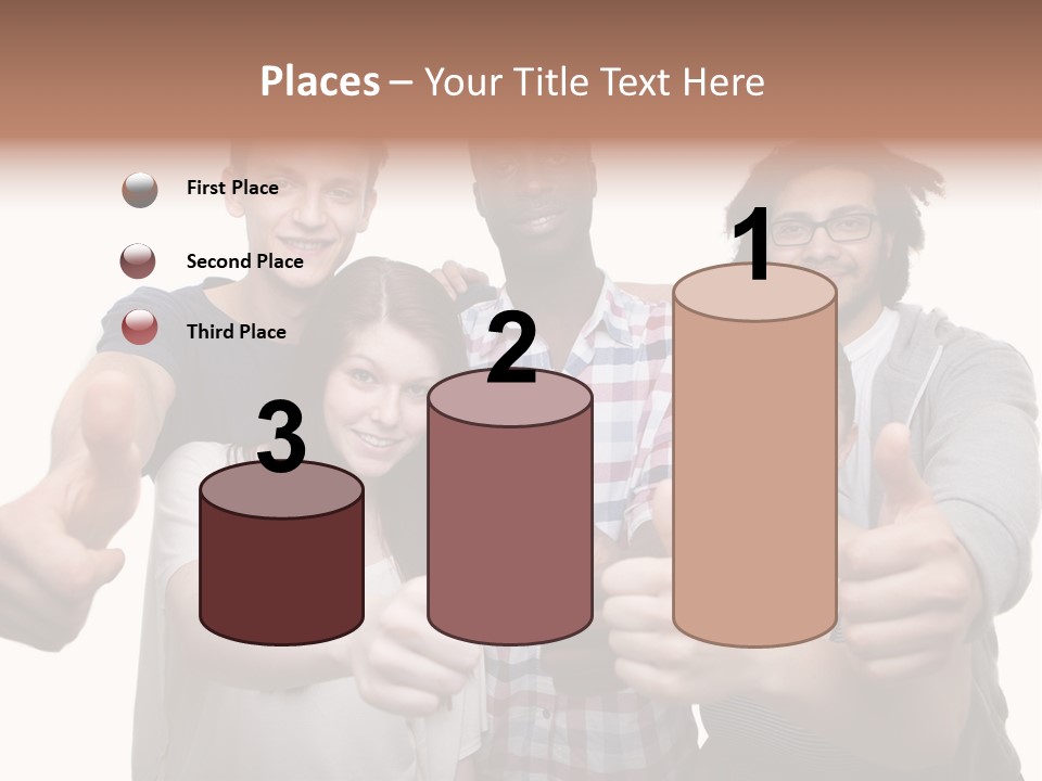 Friendly Team PowerPoint Template