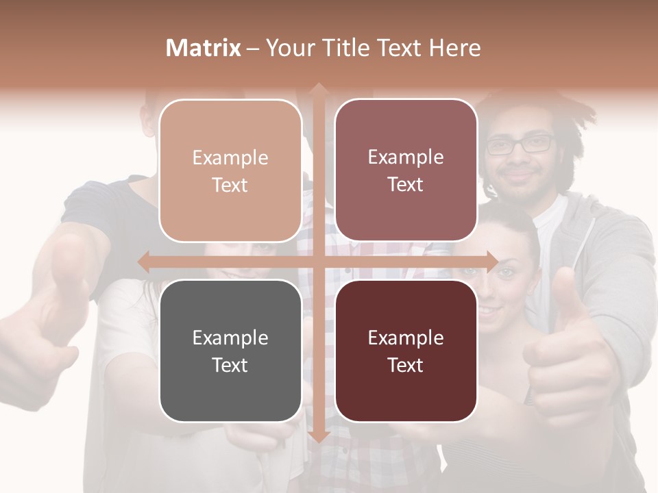 Friendly Team PowerPoint Template