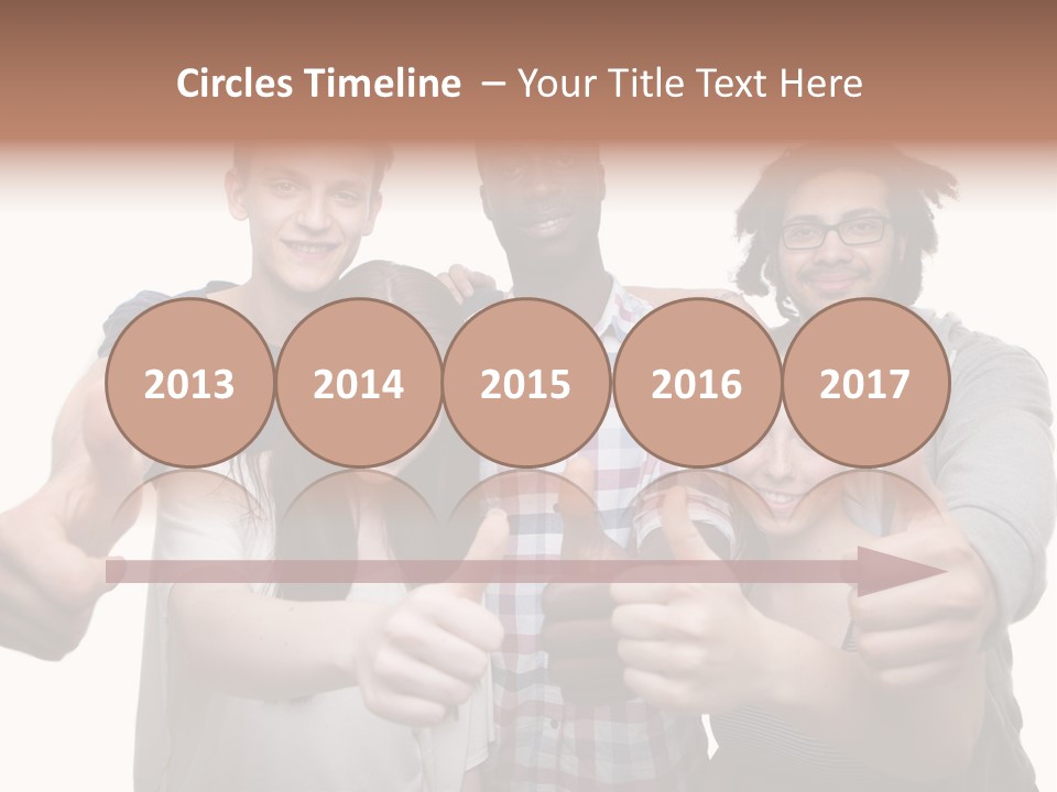 Friendly Team PowerPoint Template