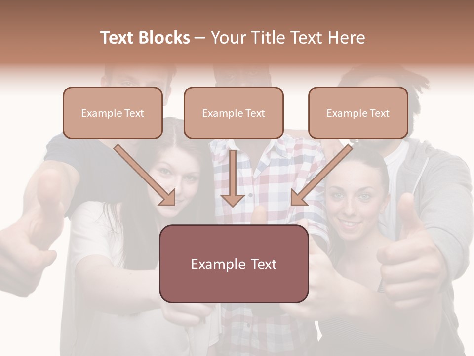 Friendly Team PowerPoint Template