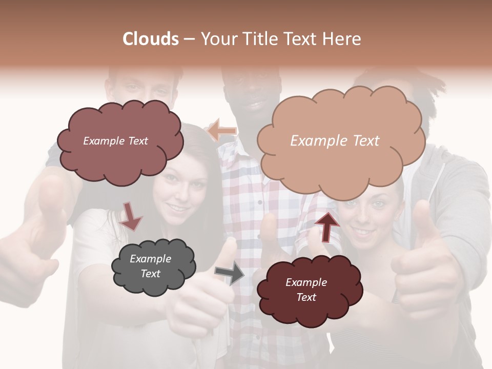 Friendly Team PowerPoint Template