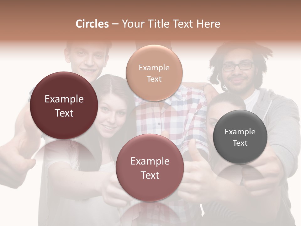 Friendly Team PowerPoint Template