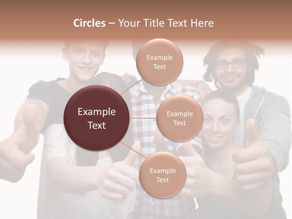 Friendly Team PowerPoint Template