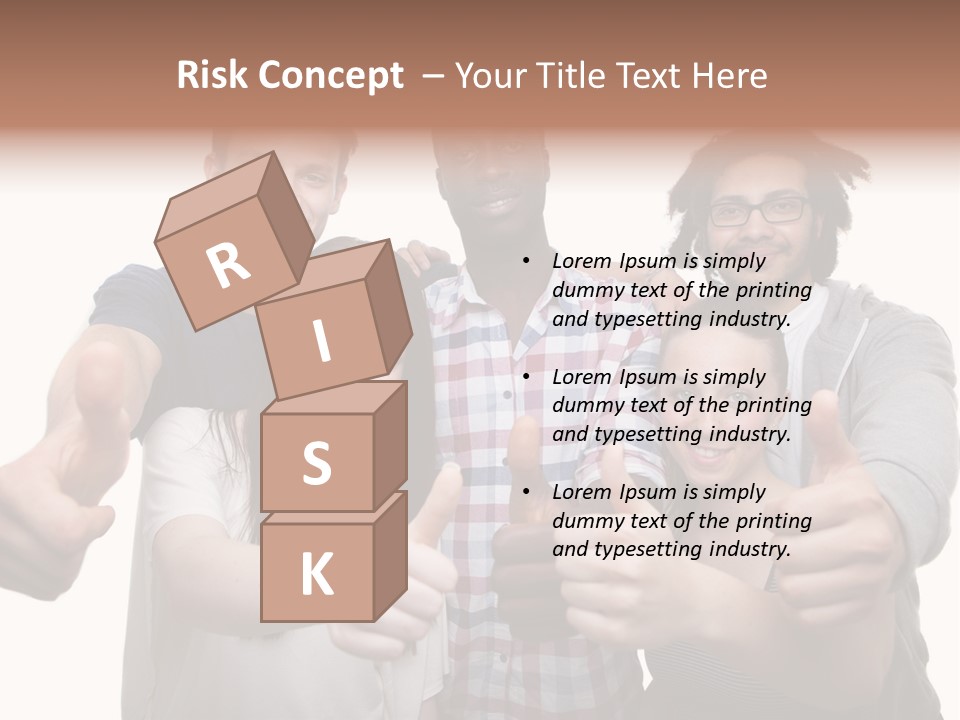 Friendly Team PowerPoint Template