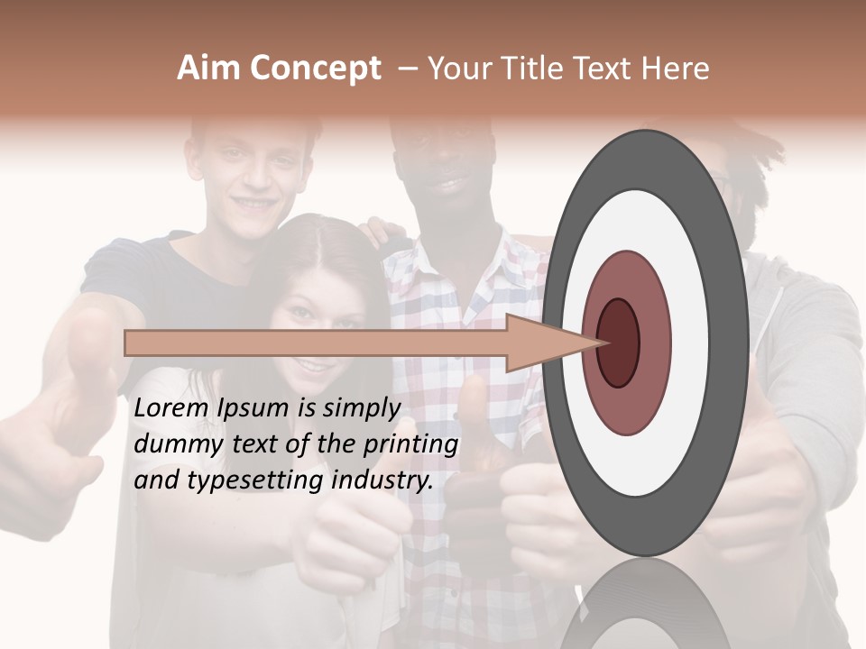 Friendly Team PowerPoint Template