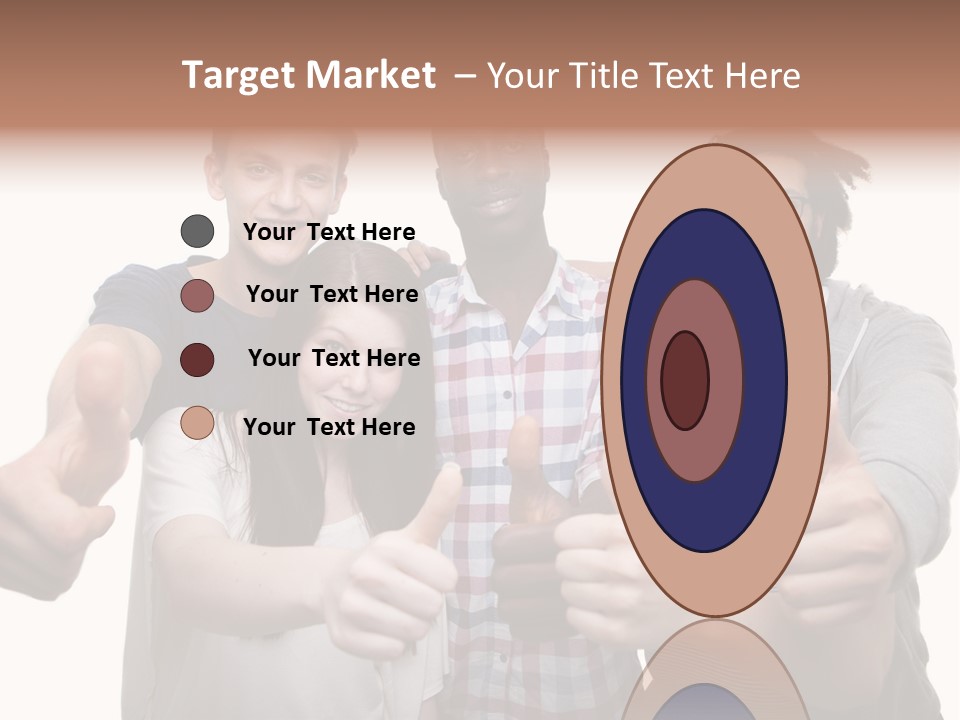 Friendly Team PowerPoint Template