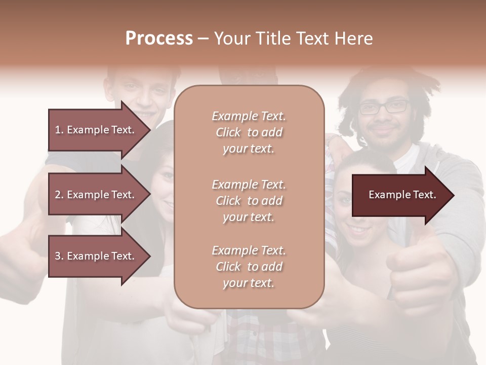 Friendly Team PowerPoint Template