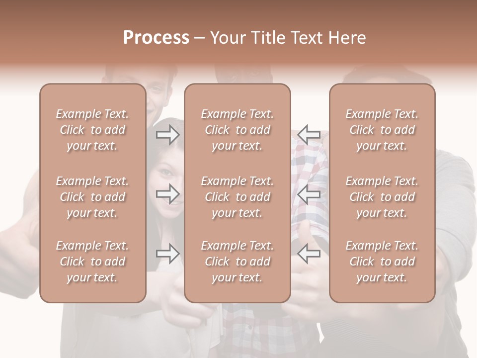 Friendly Team PowerPoint Template