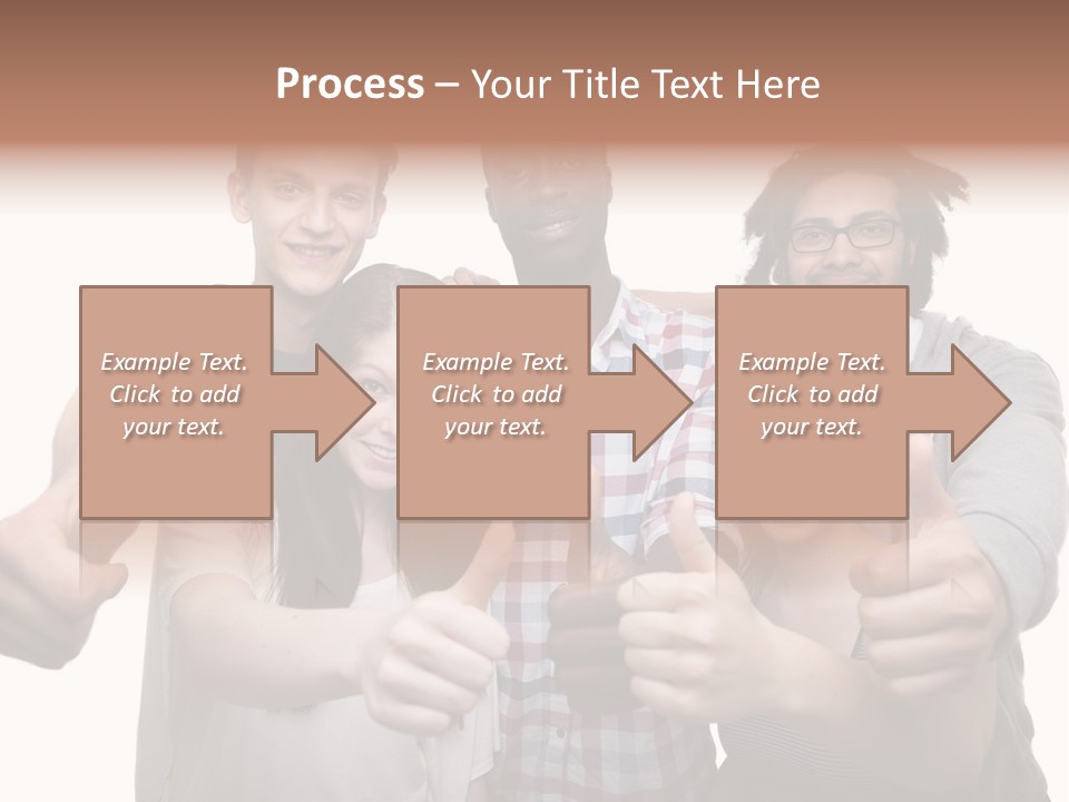 Friendly Team PowerPoint Template